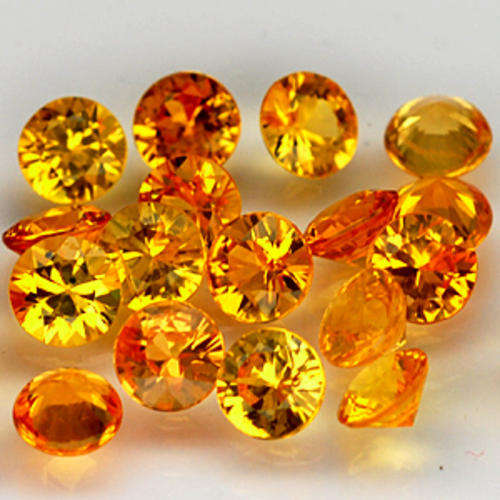 SPECTACULAR LOT !!! 1.53cts COMBINED 100% Genuine NATURAL CANARY YELLOW SAPPHIRES